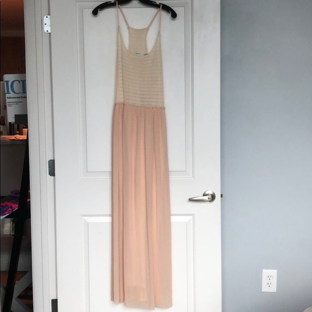 NWOT Urban Outfitters (Kimchi Blue) cream maxi
